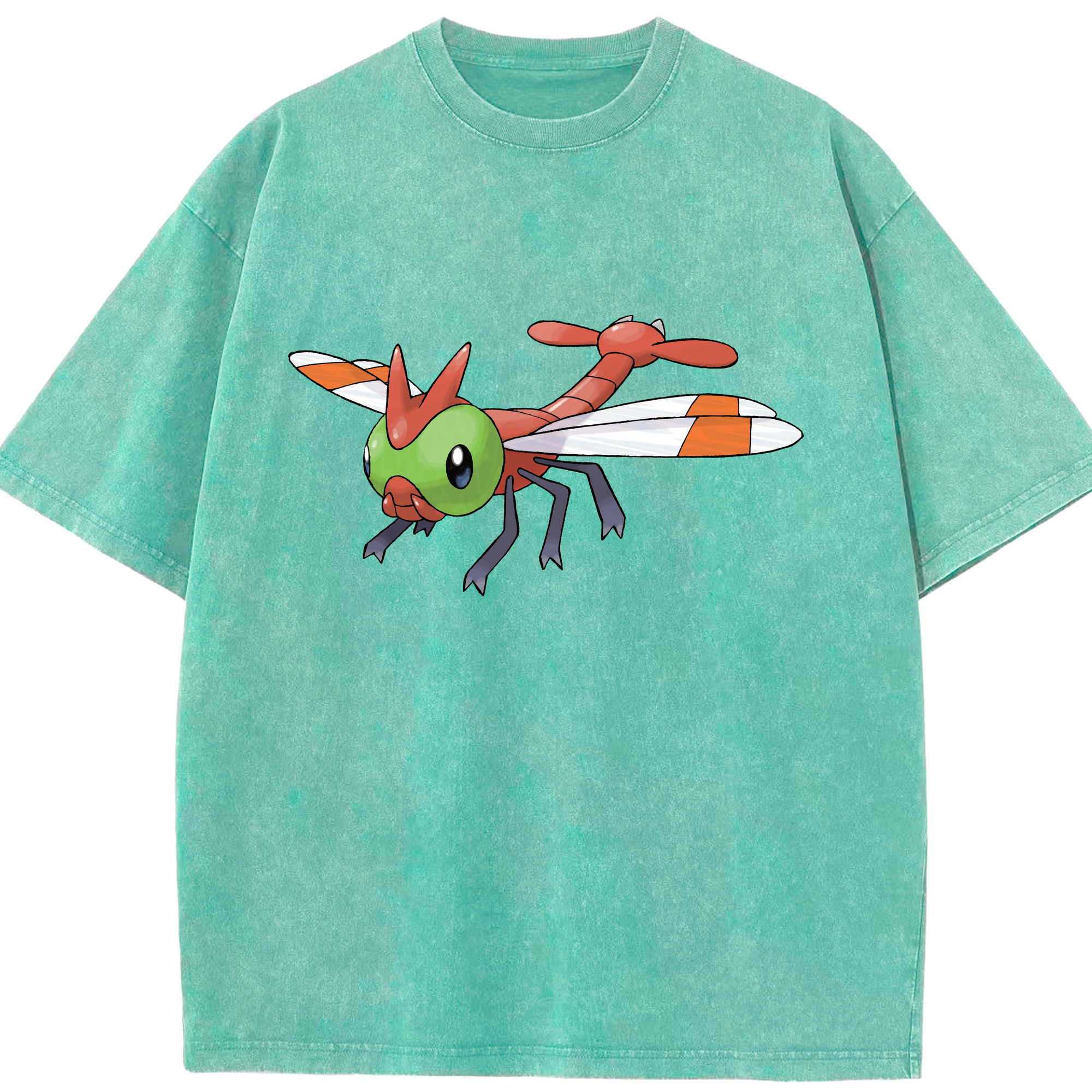 （画像用） ポケットモンスター Pokémon 綿100% ヴィンテージ風 半袖Tシャツ（フロントプリント）